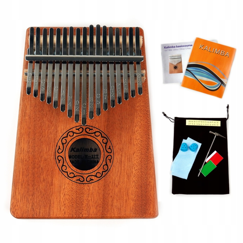 KALIMBA INSTRUMENT AFRYKAŃSKI PIANINO ZANZA MBIRA 11433321651