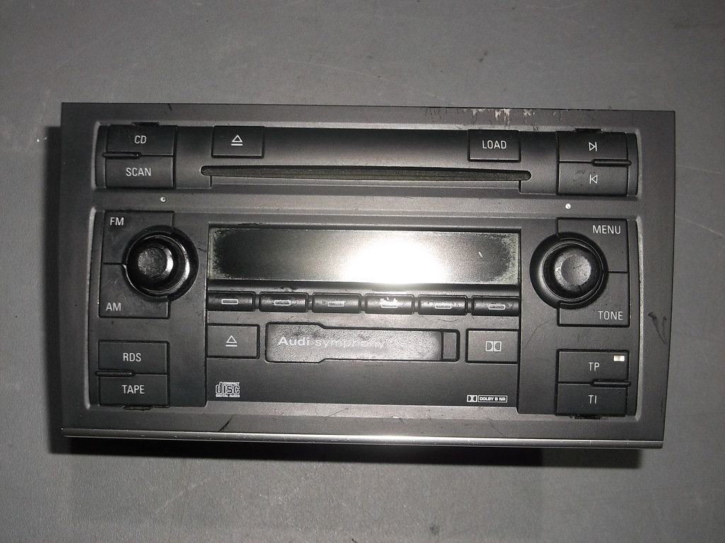 AUDI A4 B6 RADIO CD SYMPHONY II + KOD 8E0035195C 7147965644 oficjalne archiwum Allegro