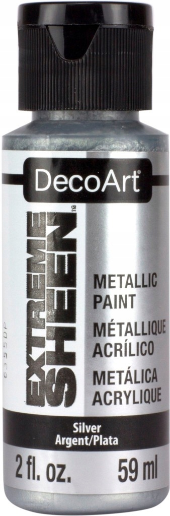 Farba metaliczna Deco Art Srebrna Extreme Sheen