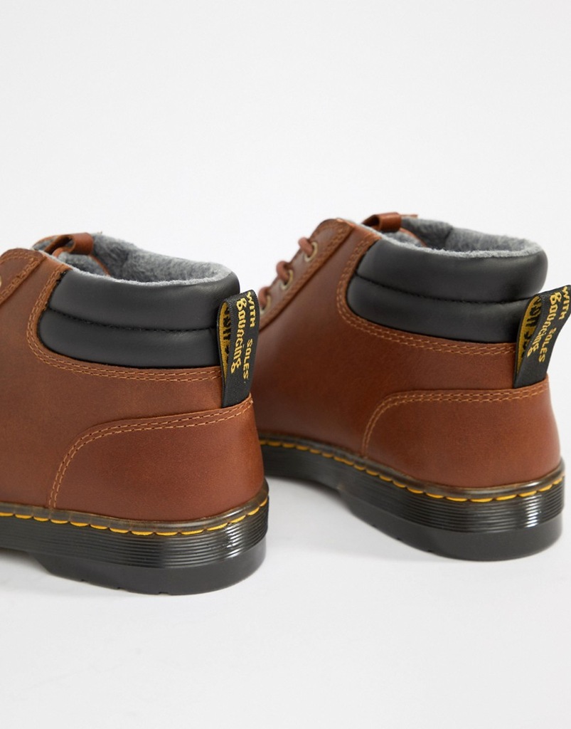 Dr martens plaza 6-eye boots in tan sales