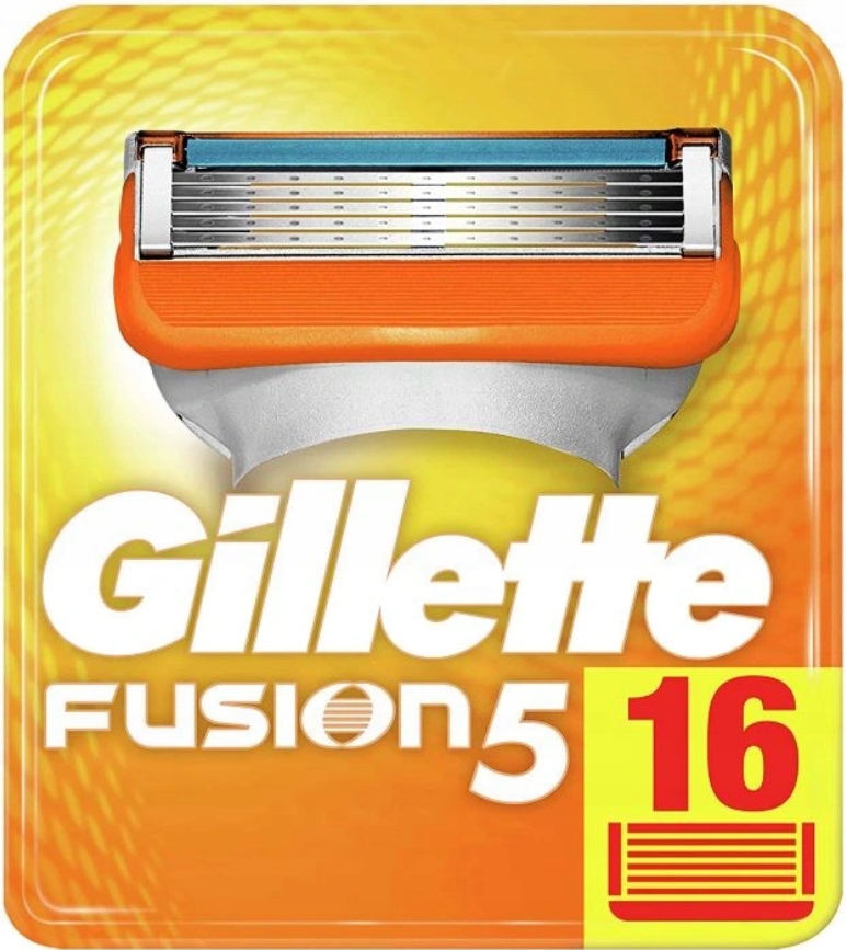 GILLETTE FUSION 5 WYMIENNE OSTRZA 16SZT BJ514