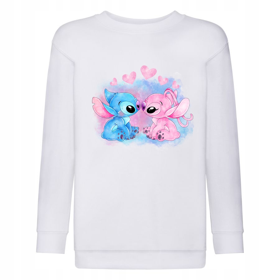 bluza dziecieca Lilo Stitch stich bez kaptura Love milosc 140