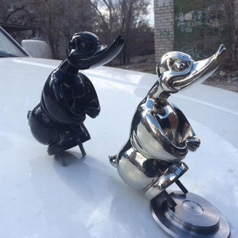 Angry Duck Car Hood Ornament Auto Front Hood Car