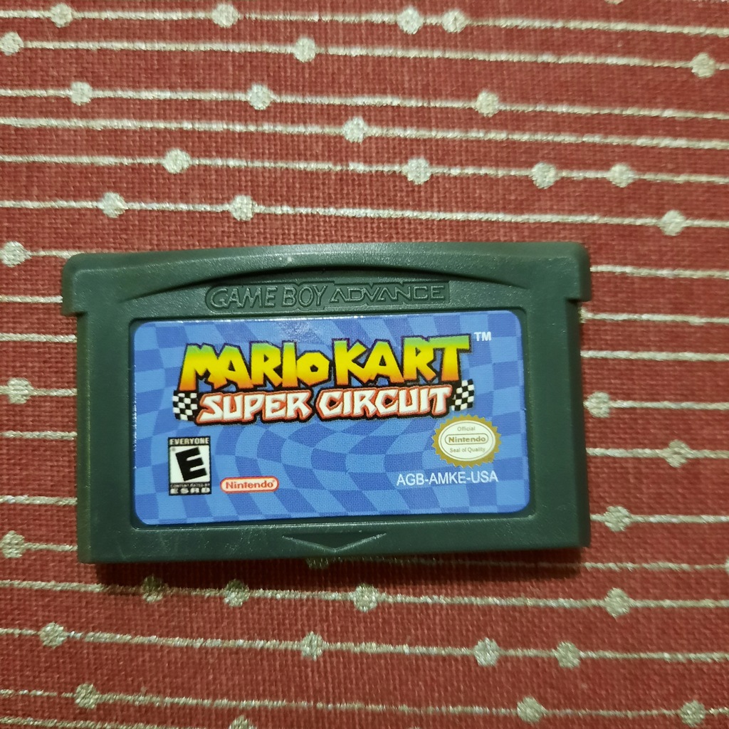Gra Mario Kart Super Circuit Nintendo Game Boy Advance