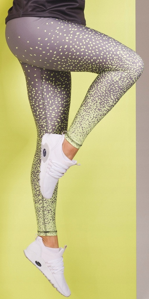 Legginsy sportowe LEMON DUST multicolor L