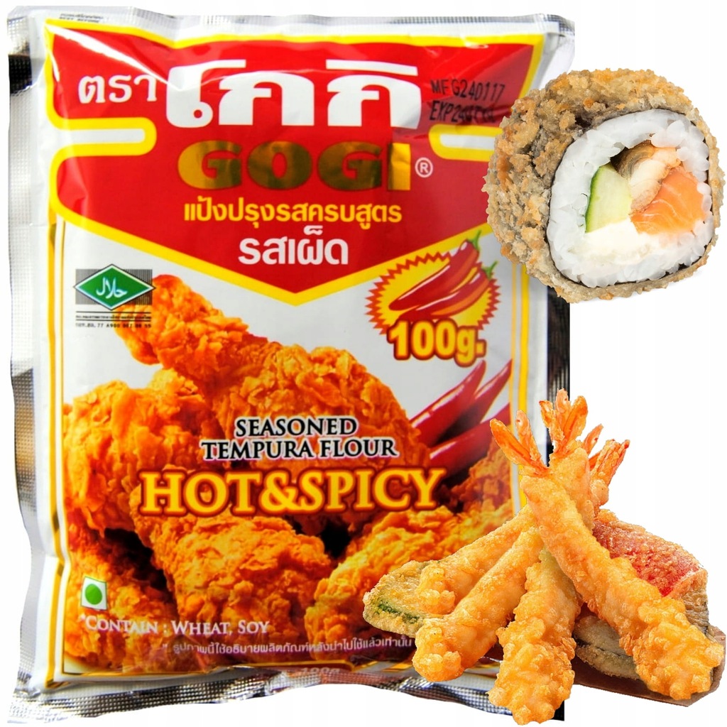 Mąka Tempura Ostra Hot & Spicy KFC 100g GOGI
