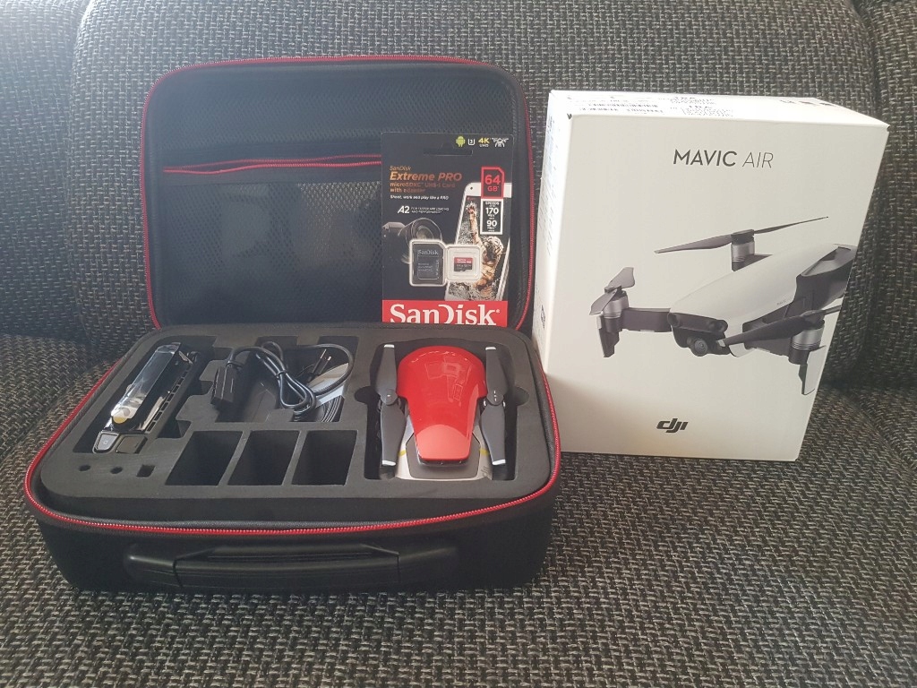 DJI Mavic Air flame red