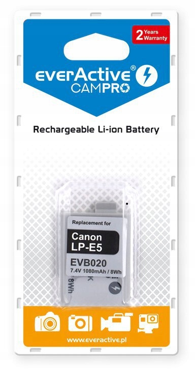 Akumulator CamPro do Canon Li-ion 1080mAh