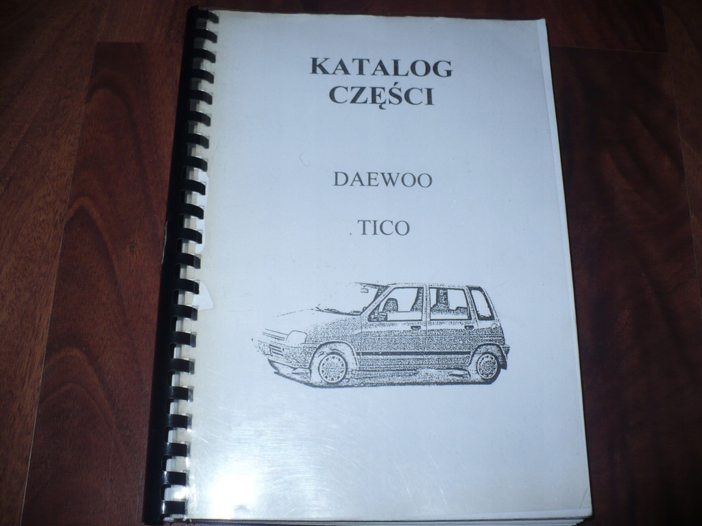 Daewoo Tico katalog części