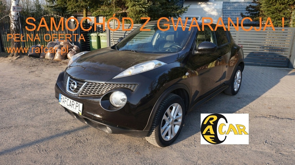 Nissan Juke sprowadzony opłacony. Gwarancja