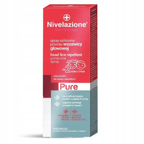 NIVELAZIONE Skin Spray przeciw wszawicy głowowej