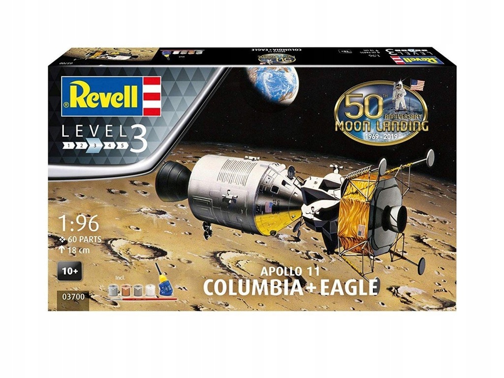 Купить REVELL 03700 АПОЛЛОН 11 КОЛУМБИЯ + ОРЕЛ 1:96 ЗЕСТА: отзывы, фото, характеристики в интерне-магазине Aredi.ru