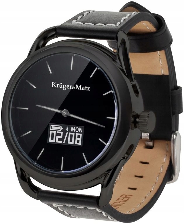 SMARTWATCH KRUGER&MATZ HYBRID CZARNY