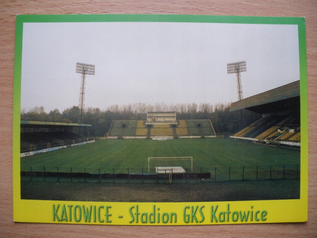 Katowice Stadion GKS Wyd Stadionpostkarten Deutsch