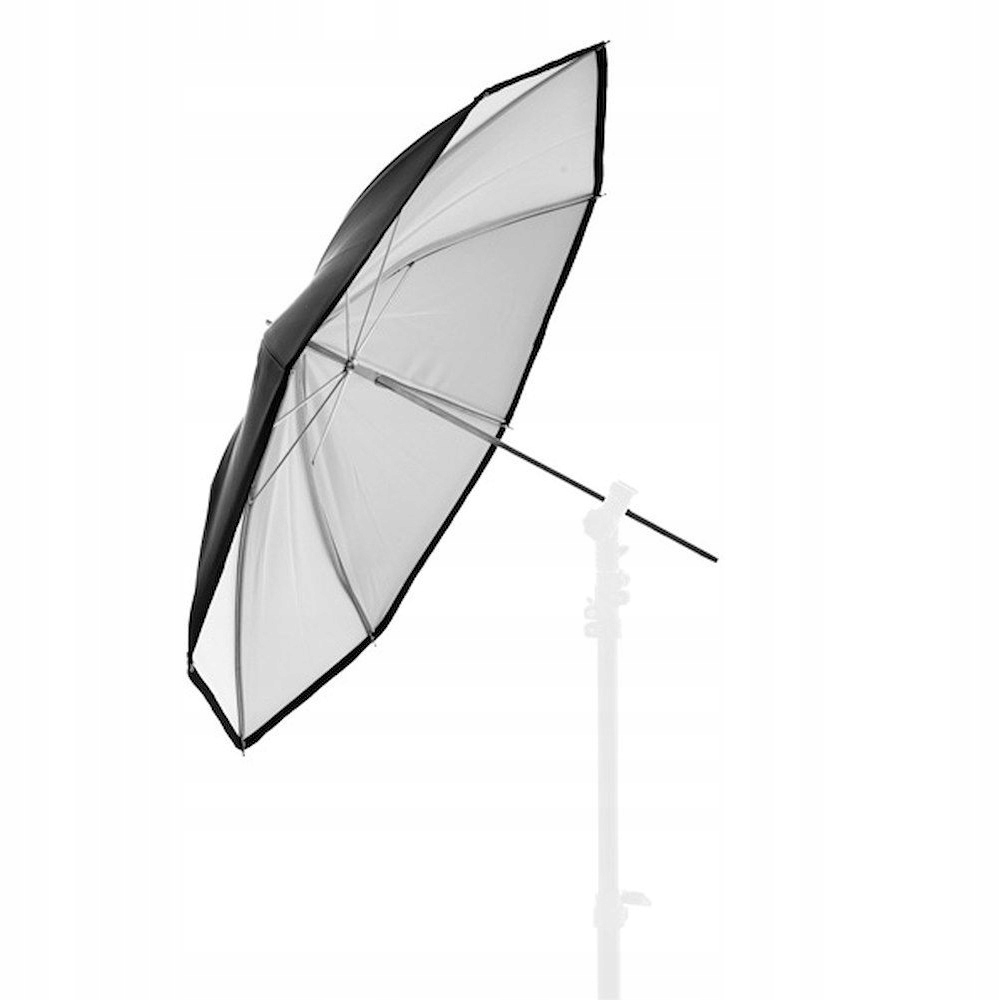 Parasol Odbijający się PVC 94,5 cm Biały