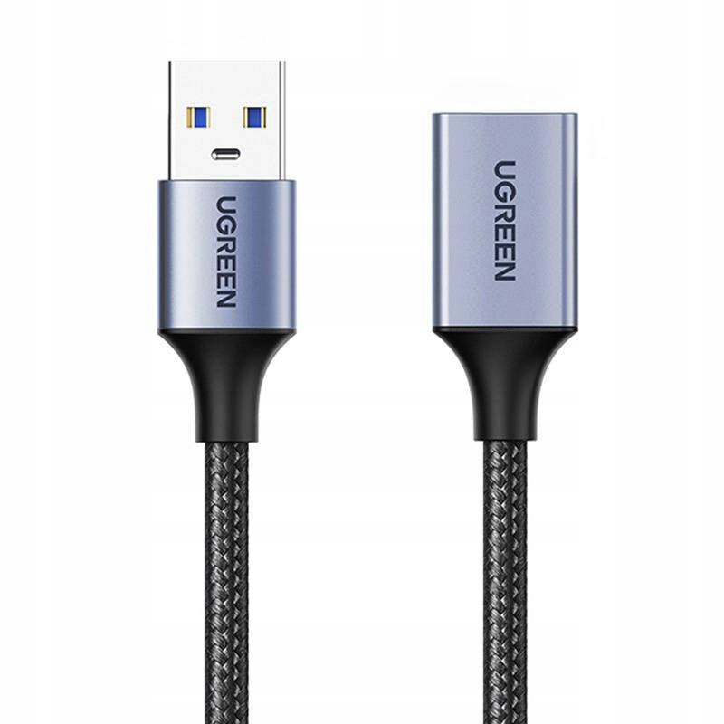 UGREEN Przedłużacz USB 3.O, męski USB do żeński USB, 1m