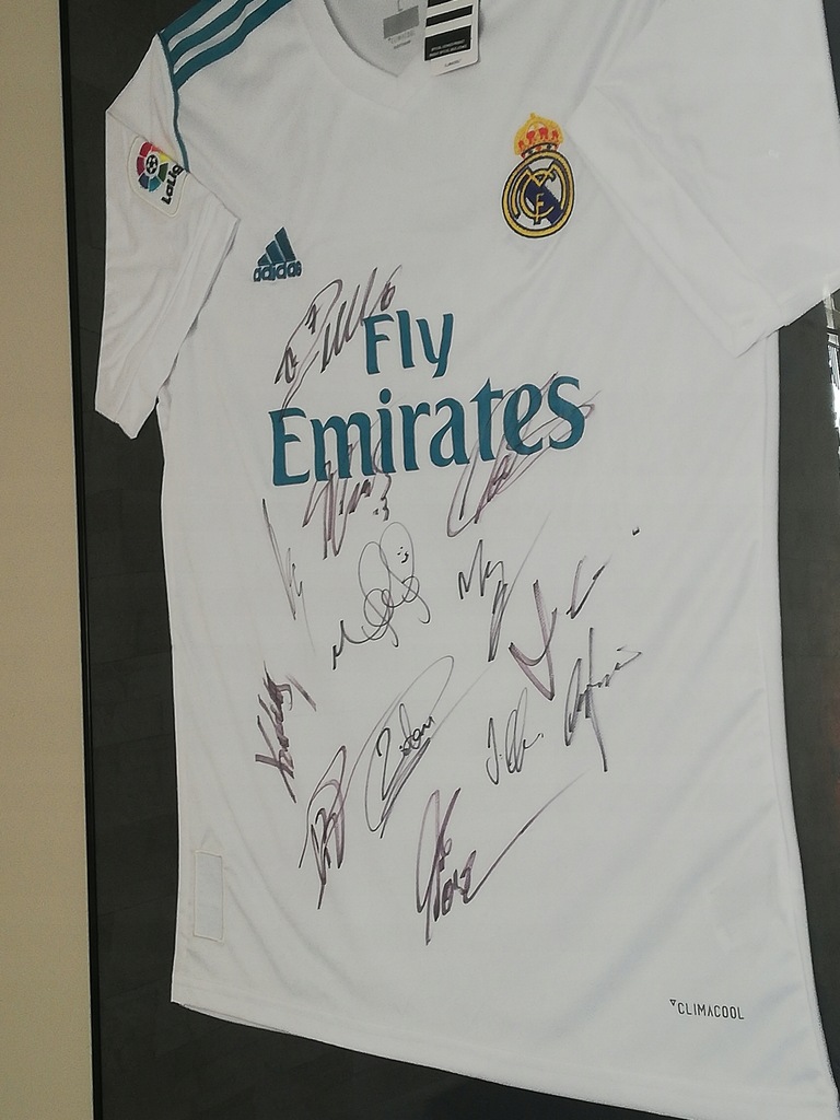 KOSZULKA REAL MADRYT AUTOGRAFY !!! RONALDO