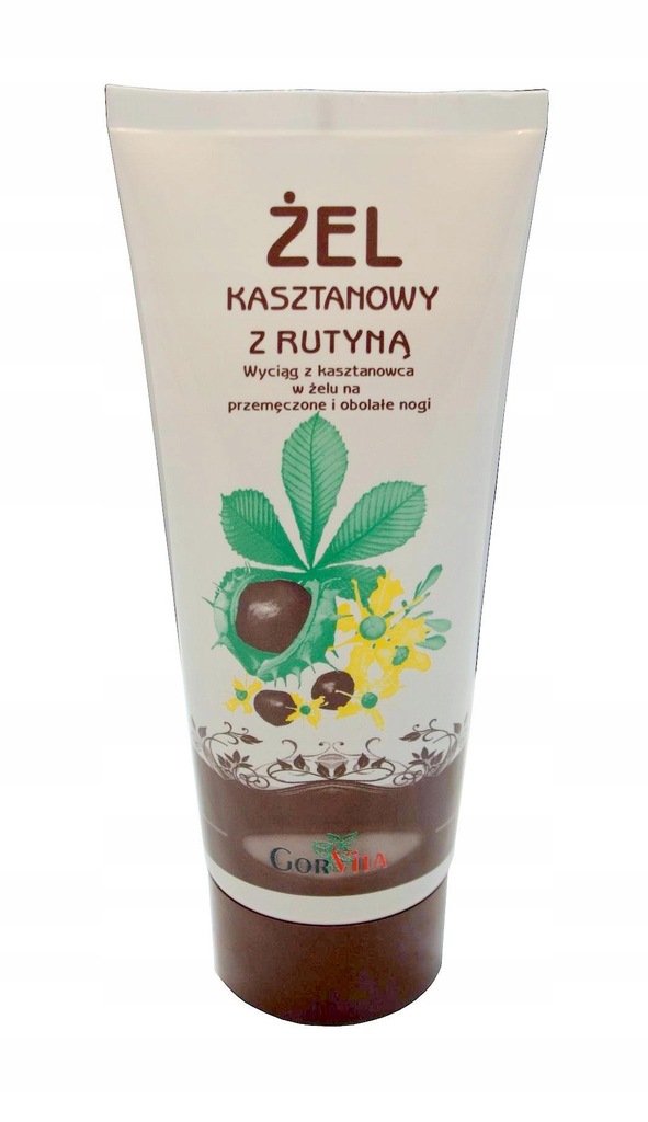 .GORVITA Żel kasztanowy z rutyną 200ml