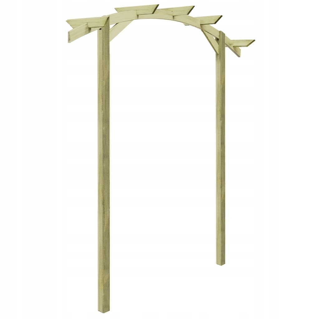 VidaXL Pergola ogrodowa, impregnowane drewno sosnowe, 180x210x40cm