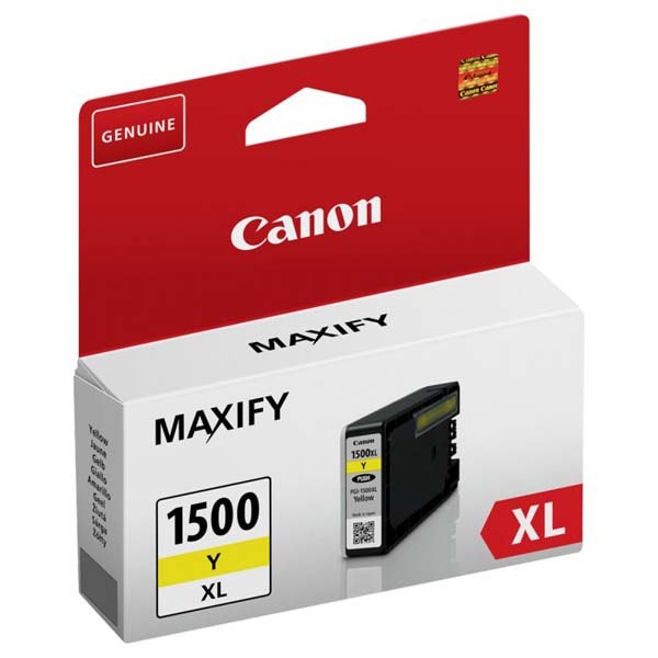 Canon oryginalny ink / tusz PGI 1500XL, yellow, 12ml, 9195B001, high capaci