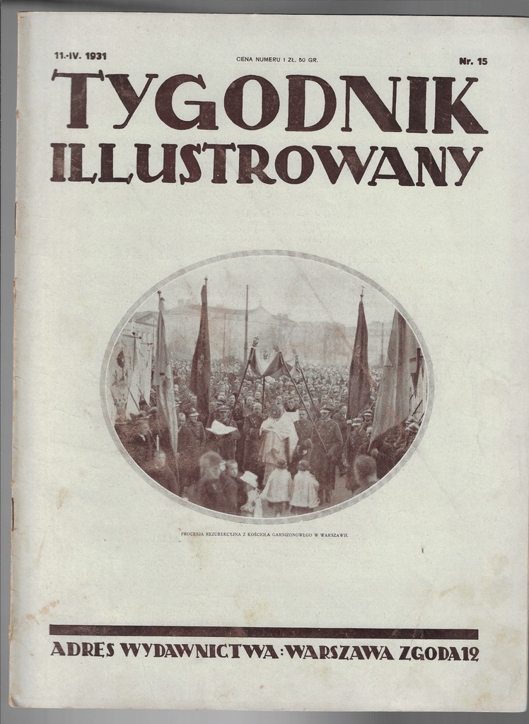 Tygodnik Ilustrowany 15/1931 Czasopismo