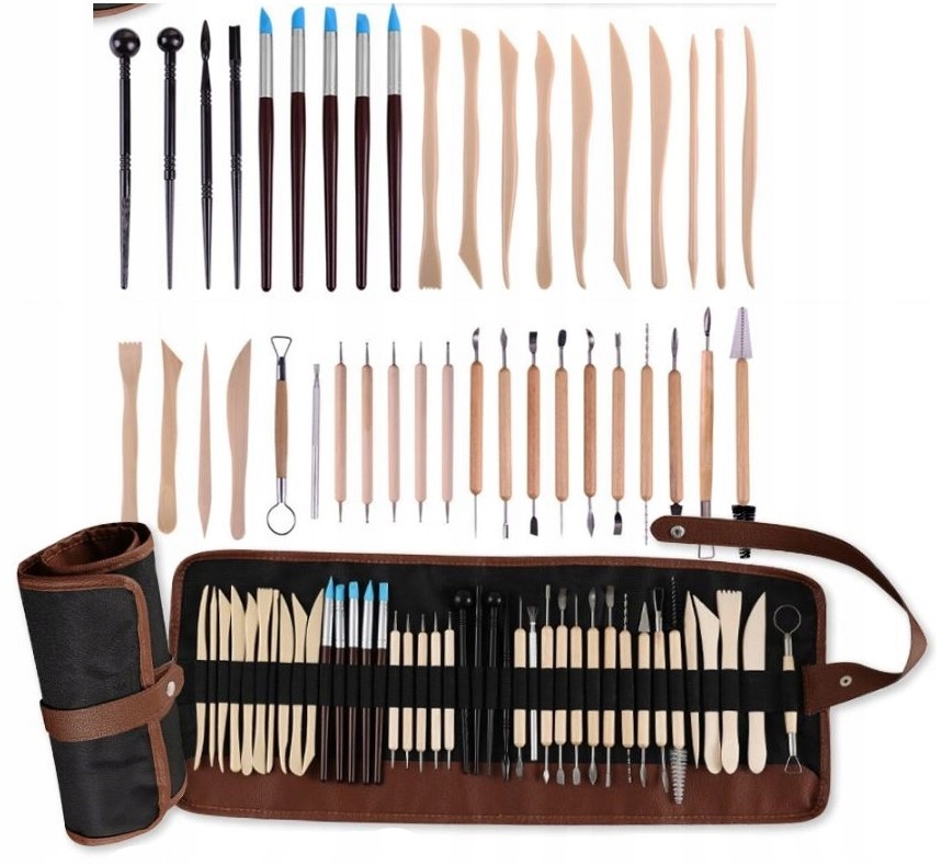 ZESTAW NARZĘDZI DO MODELOWANIA W GLINIE