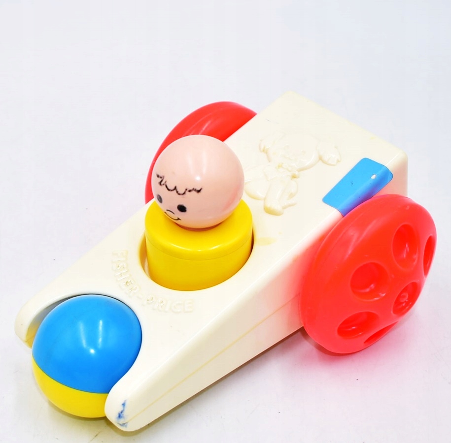 6019-10 FISHER PRICE... k#o SAMOCHODZIK BOLID 10CM