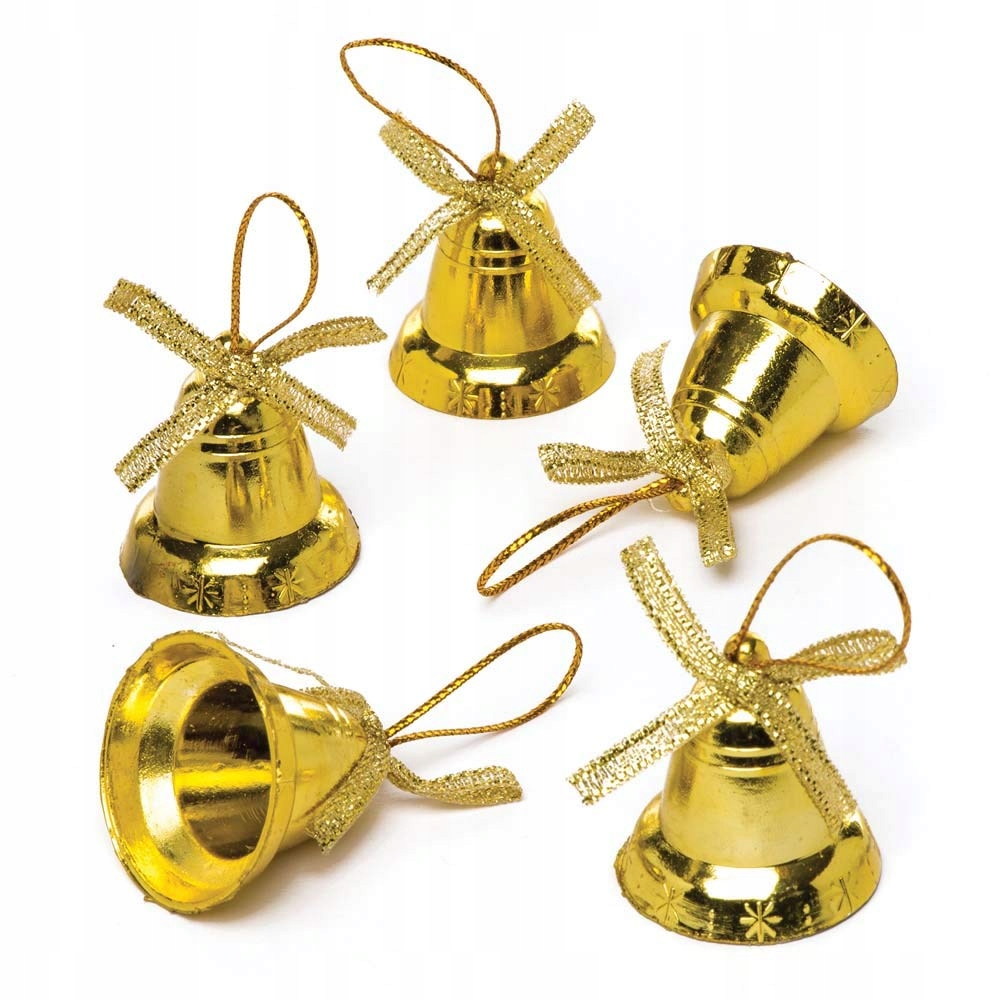BAKER ROSS ZŁOTE DZWONKI OZDOBA ŚWIĄTECZNA