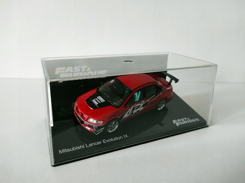 Mitsubishi Lancer Evolution IX szybcy i wściekli Tokio drift 1:43