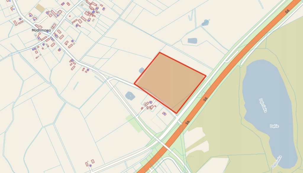 Działka, Modlimowo, Płoty (gm.), 65000 m²