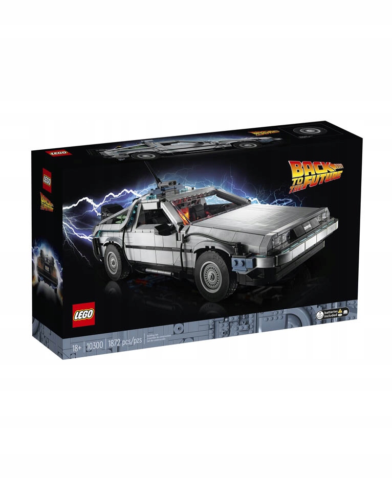 KLOCKI LEGO 10300 / DELOREAN POWRÓT DO PRZYSZŁOŚCI
