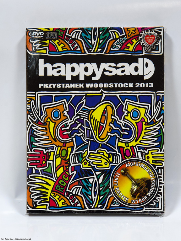 Mega pozytywny koncert HAPPYSAD Woodstock DVD+CD