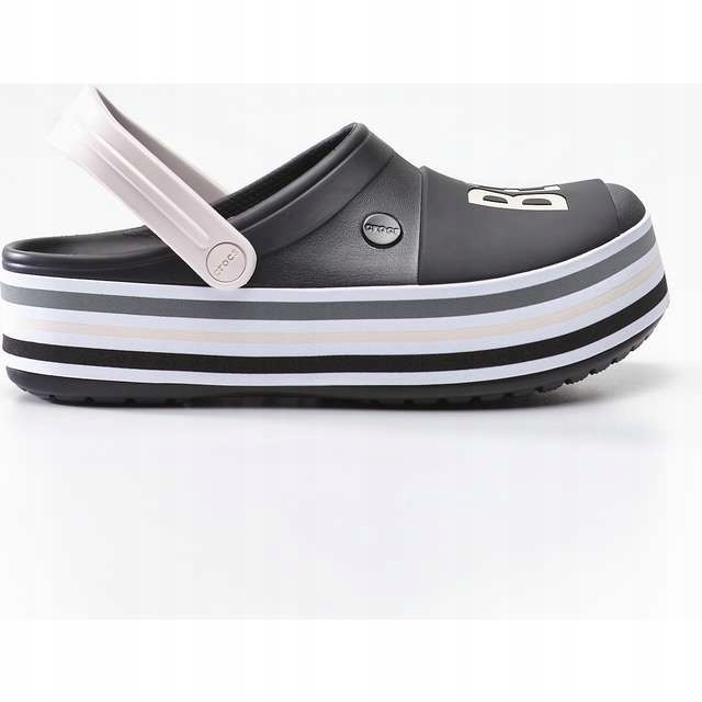 Crocs CB PLATFORM BOLD COLOR CLOG 001 BLACK r.M5 8267519871 oficjalne archiwum Allegro