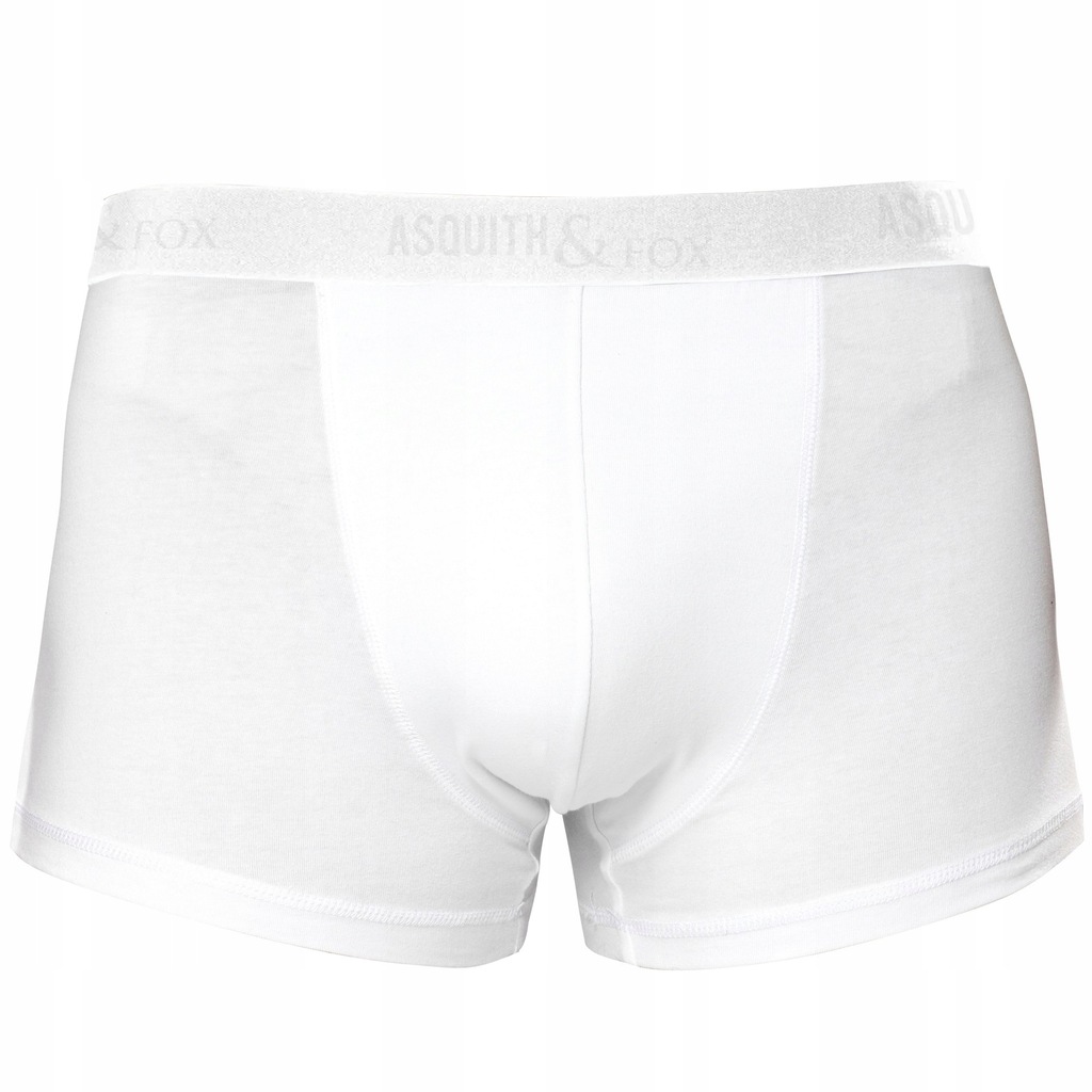 Asquith & Fox męskie majtki szorty XL Biały