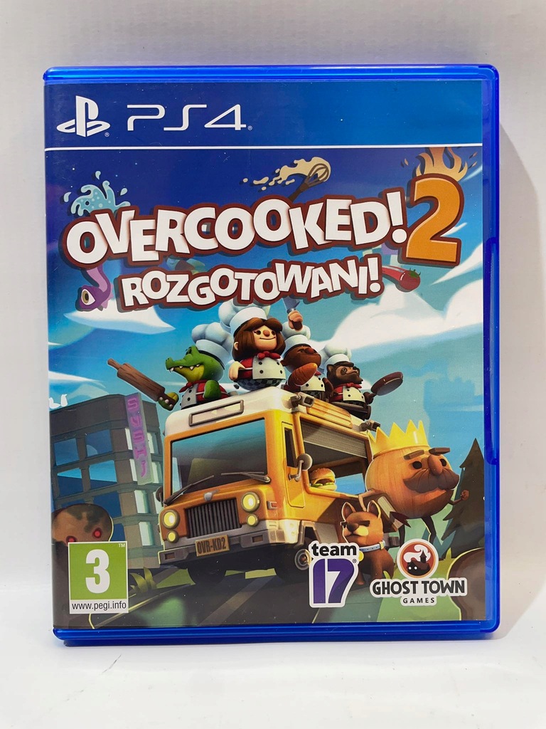 Gra na PS4 Overcooked! 2