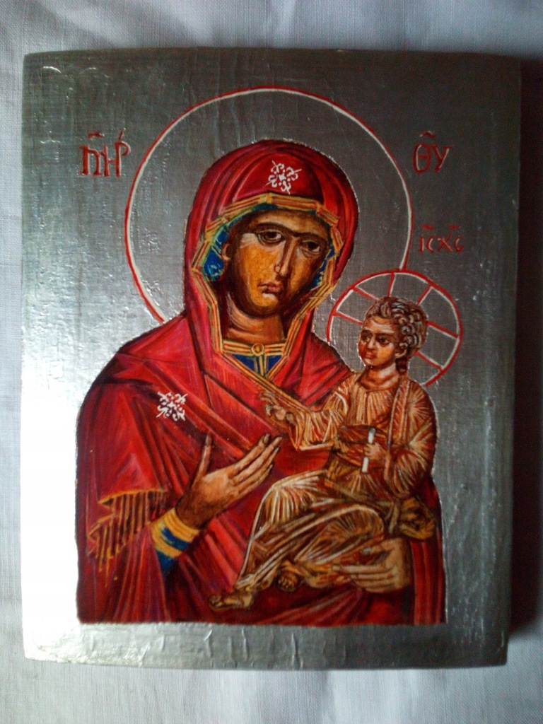 Ikona Matki Boskiej styl śródziemnomorski