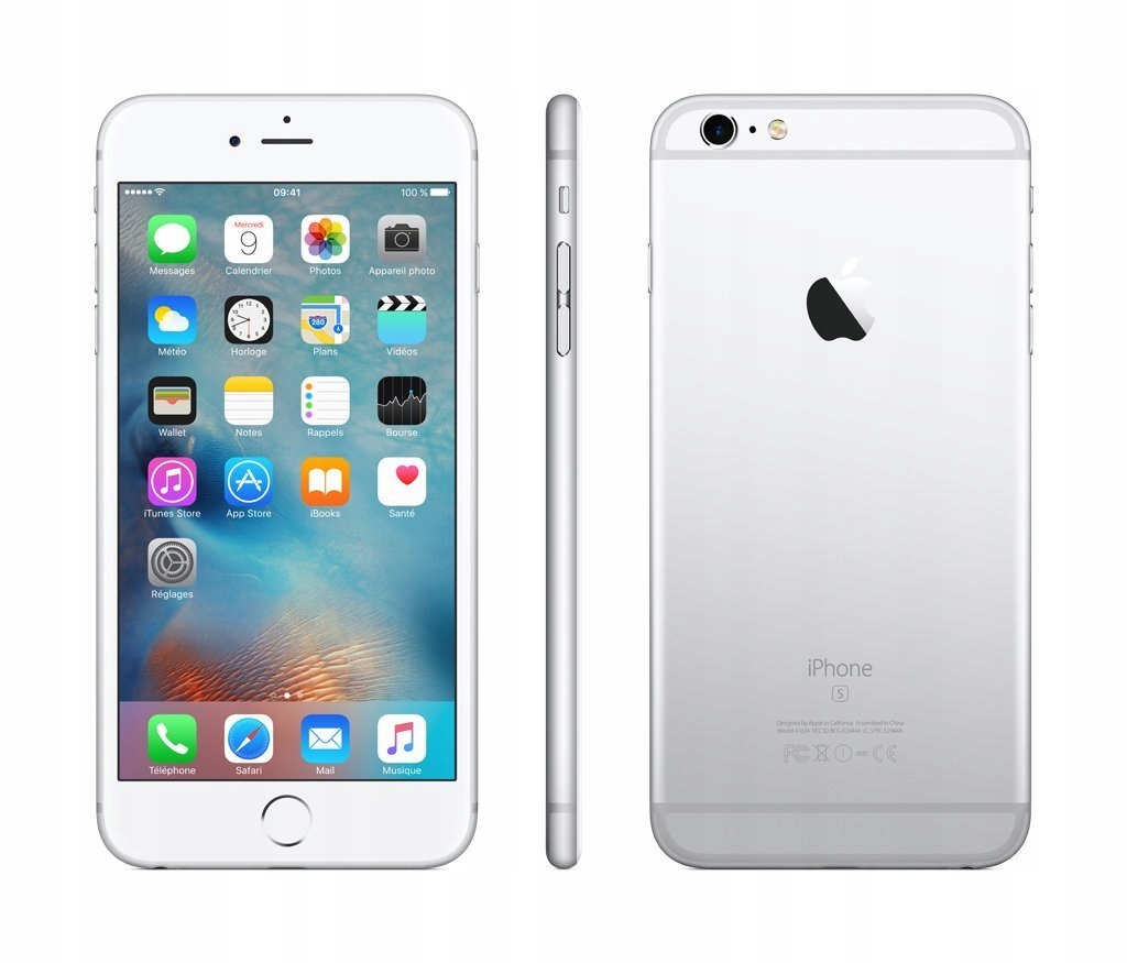 Smartfon Apple iPhone 6S 2 GB /32GB silver Komplet