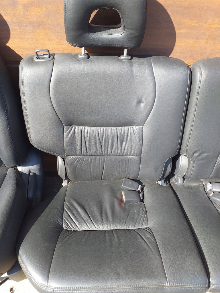 Toyota Rav4 II Fotele Fotel Skóra skórzane komplet