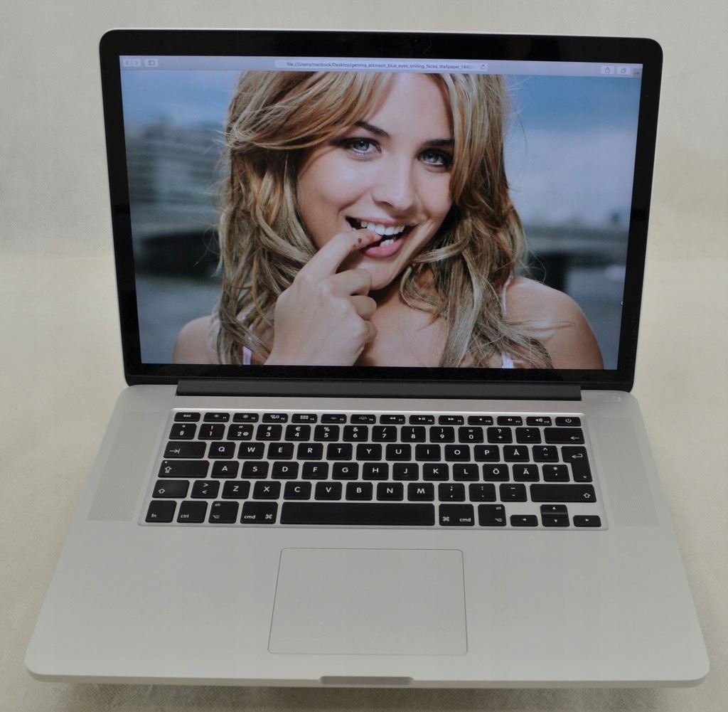 Laptop MacBook Pro 11,3 -i7*-512 SSD -15,4' -88745