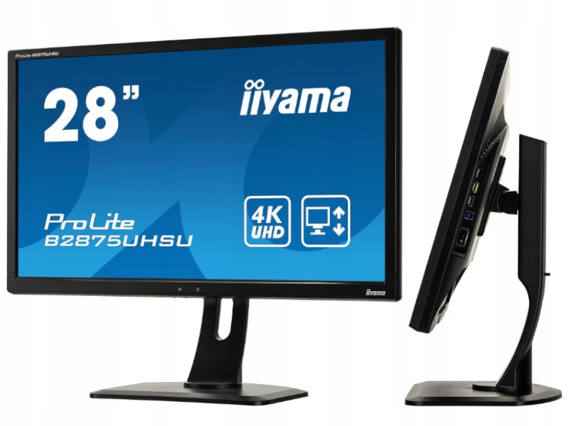 Monitor iiyama B2875UHSU-B1 4k UHD 28 3849x2160