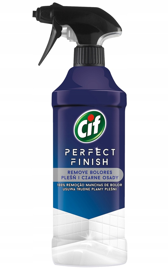 Cif Perfect Finish Pleśń Czarne Osady Spray 435ml