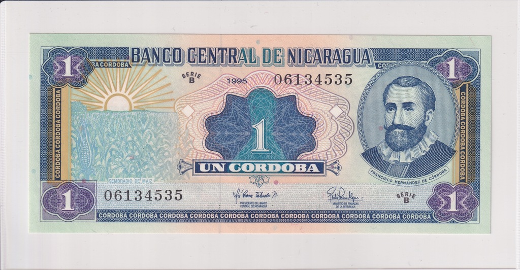 1 Córdoba Nikaragua 1995 P#179 UNC
