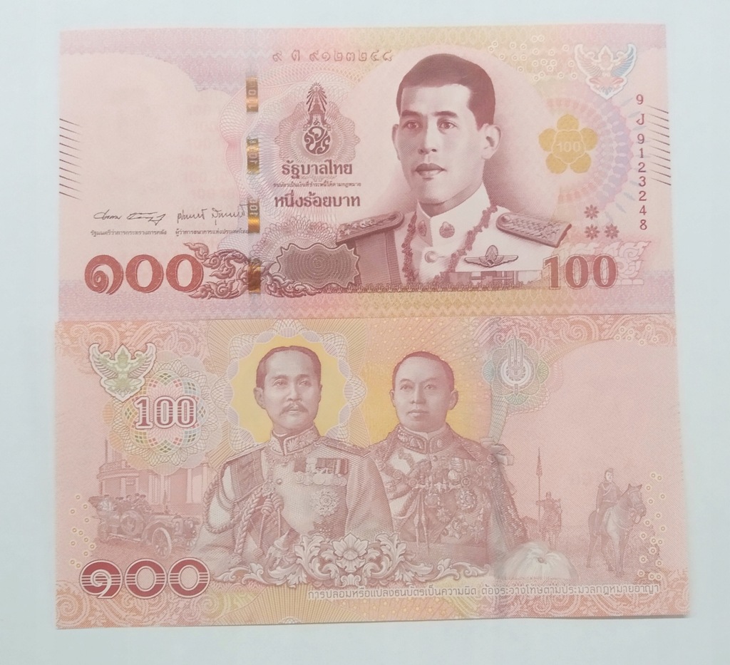 Tajlandia 100 baht UNC