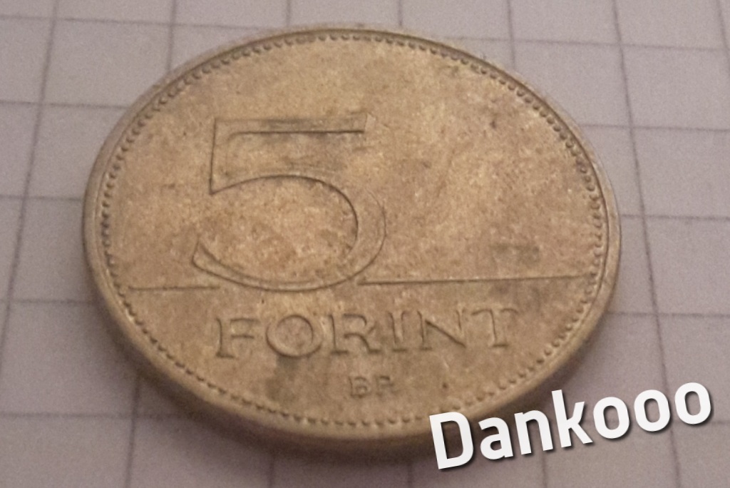 Monety Europy Węgry 5 Forint 1994