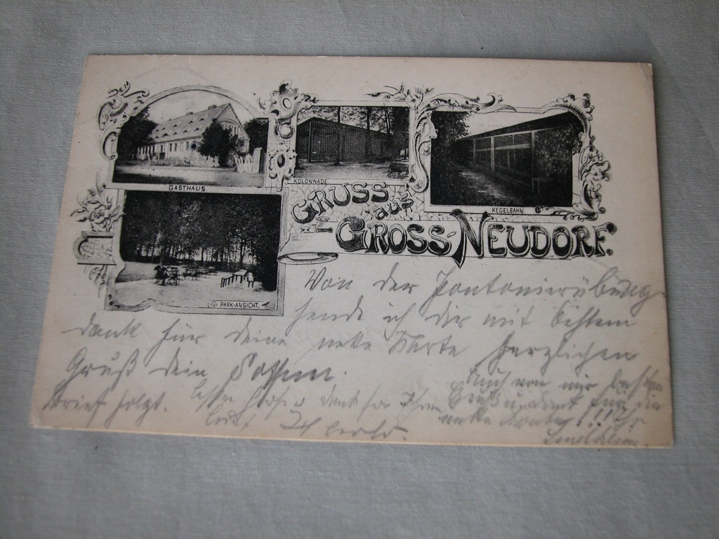 NOWA WIEŚ WIELKA Gross Neudorf pow.Bydgoszcz 1901