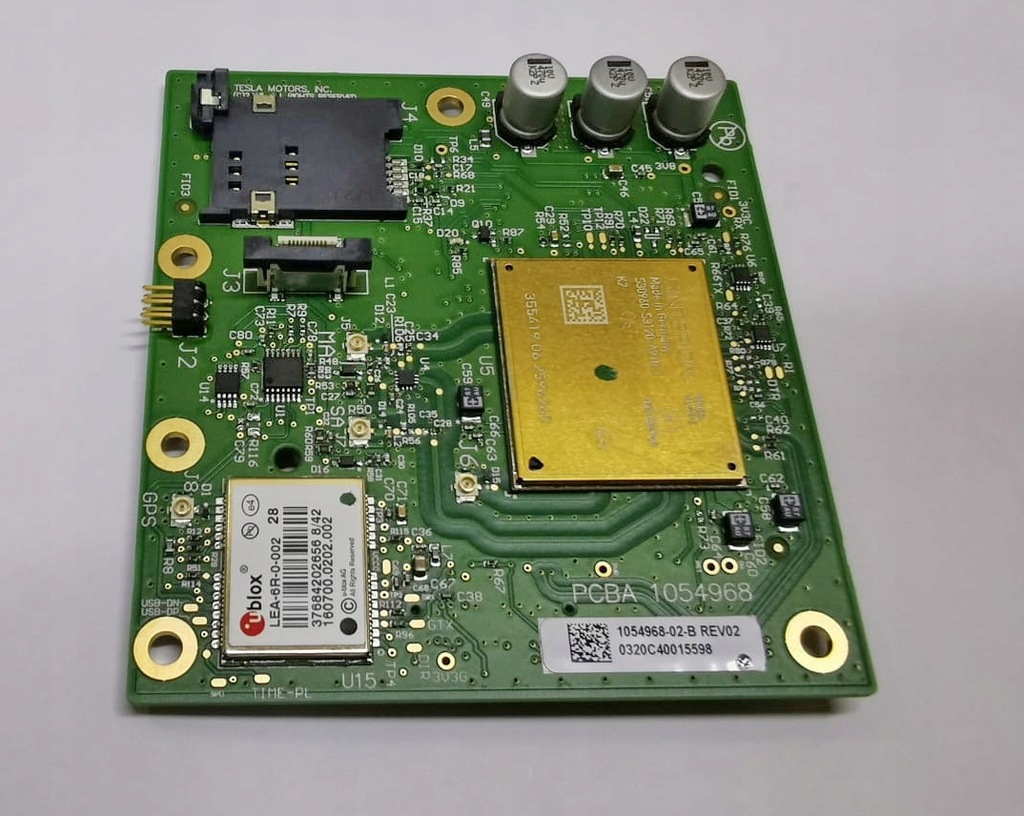 TESLA S X MODEM 4G LTE GPS EUROPA 105496802B 9218061248 oficjalne