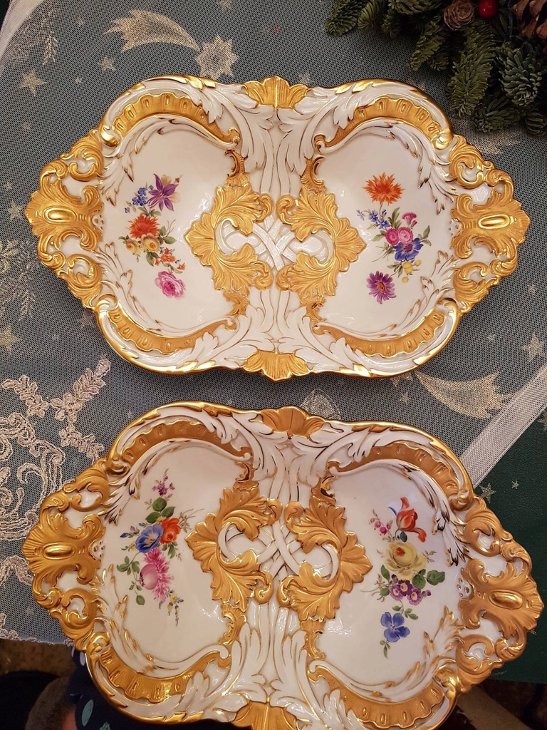 MIŚNIA,MEISSEN DWIE PATERY,1934 ROK