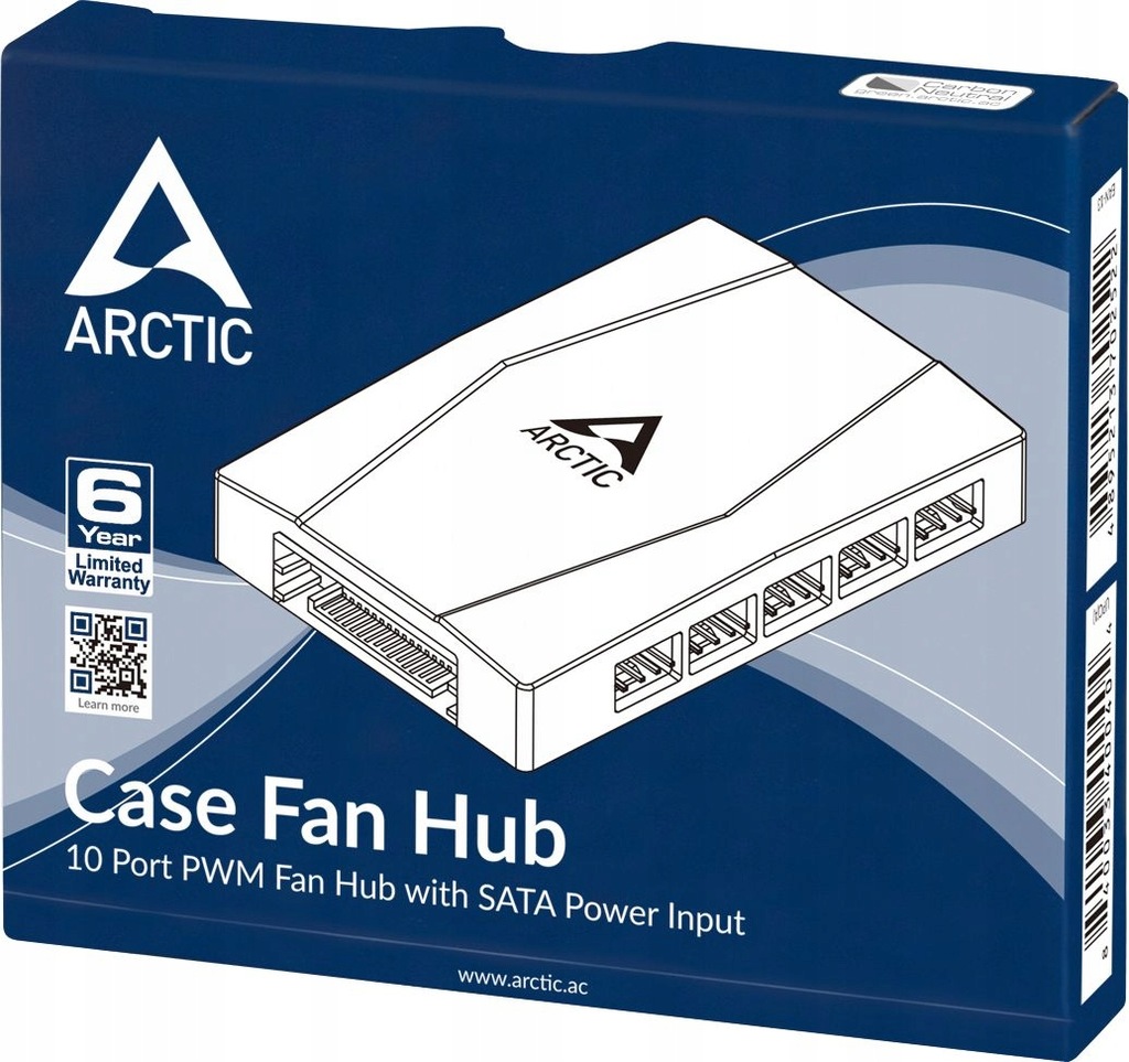 Fan Hub Wentylatorów Arctic PWM Case Fan Hub ACFAN00175A