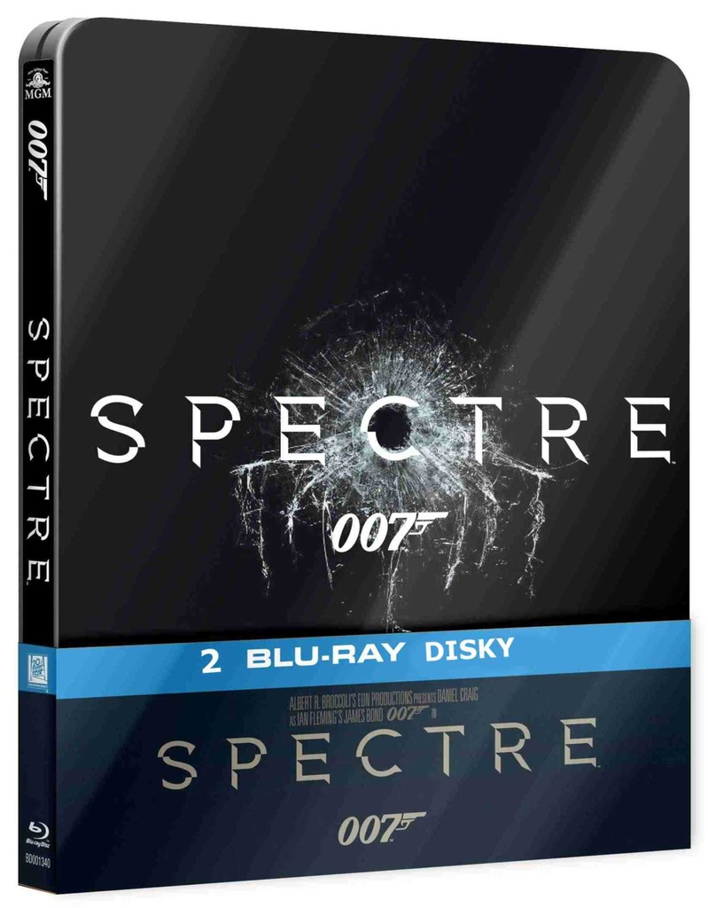 Spectre STEELBOOK 2x blu-ray LEKTOR James Bond 007