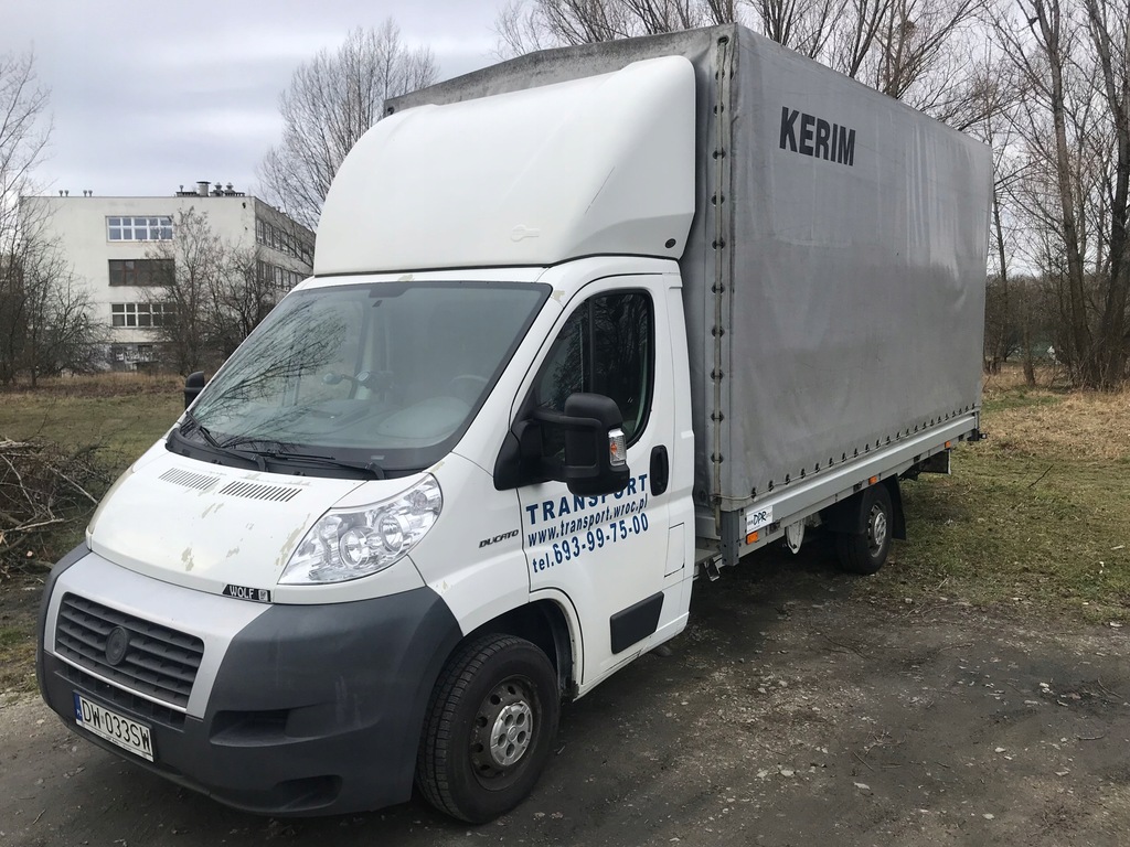 Fiat Ducato plandeka 9 EP r. 2009 F. VAT 23%